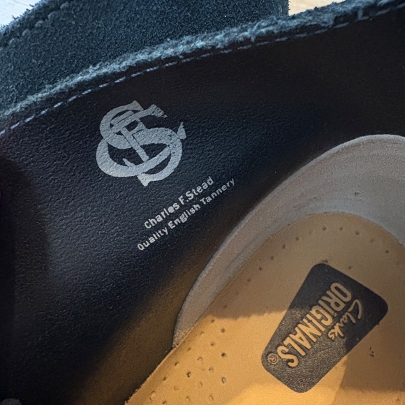 Clark's Men's Original Desert Boot Navy Suede *New* - Picture 3 of 13